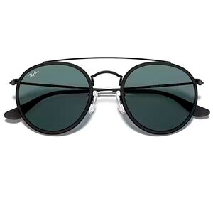 Ray Ban Double Bridge Round Sunglasses